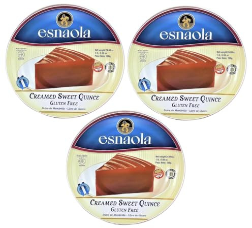 Dulce de Membrillo (Cotognata) Esnaola, set di 3 confezioni da 700 grammi. Dolce tipico argentino