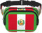 Gürteltasche mit Peru-Flagge und Taschen, Bauchtaschen für Damen und Herren, modische Umhängetasche, Hüfttaschen, Schwarz, Einheitsgröße