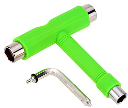 5 in 1 Skate Tool Portable T Key for Skateboards Longboards Skateboard Hardware