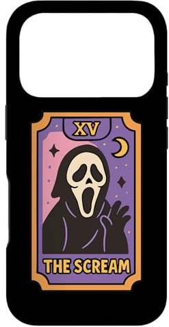 Hülle für iPhone 17 Pro XV The Scream Tarotkarte Design Ghost