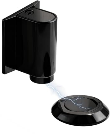 Magnetic Door Stop Wedge Stopper, Adjustable No Drill Invisible Doorstops for Bottom of Door, Mechanical Heavy Duty Magnetic Doors Catch Holder