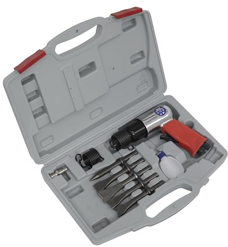 Sealey Gsa12 Air Hammer Kit Medium Stroke