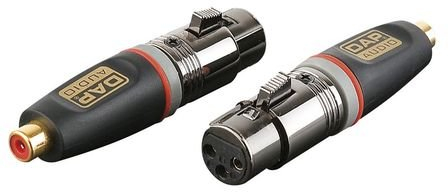 DAP Audio 3p. XLR F/RCA F