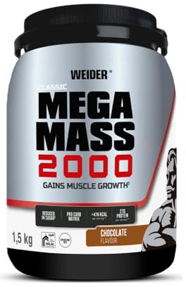 Weider Mega Mass 2000 - 1,5kg Chocolate