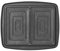 LAGRANGE Jeu de plaques Croque-Monsieur, compatible avec tous les gaufriers Super2, Plaques en aluminium moulé, Revêtement antiadhésif double couche, 030423, Noir