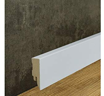 Plinthe et plinthe Ulm 58 x 16 mm en panneau MDF pelliculé 716.702