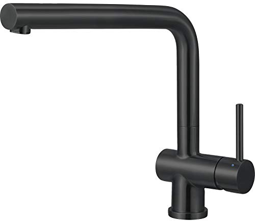 SOLIDO Küchenarmatur CA108 Black Line druckfest, schwarz