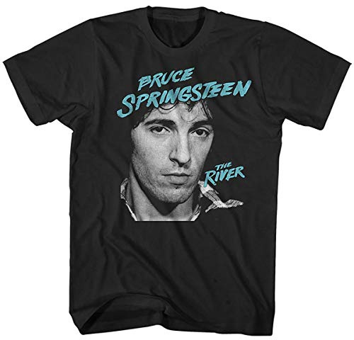 Bruce Springsteen SPRINGTS04MB04 T-Shirt, Black, XL