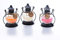 3er-Set Duftkerzen in Mini-Laterne | 3 Aromen: Orange, Vanille und Waldbeere | Mini-Laternen im antiken Stil | aus Metall und Glas