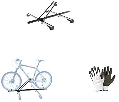 Compatible avec Volkswagen Golf BERLINA Porte-VÉLO pour Toit DE Voiture Porte-VÉLO pour Porte-VÉLO Charge MAXIMALE 15KG MATÉRIAU en Acier Porte-VÉLO pour Porte-VÉLO DE Toit