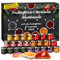 Adventskalender 2024 Marmelade, 24 verschiedene Fruchtaufstriche im Glas á 25g, Frühstück Adventskalender 2024, Frühstückskalender für Weihnachten
