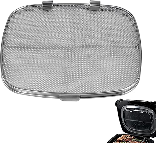 Yajimsa Replacement Splatter Shield for Ninja Foodi AG301,Accessories for Ninja Foodi 5-in-1 Indoor Grill, Fine Mesh Splatter Screen for Ninjas Foodi AG300, AG300C, AG301C, AG302, AG400