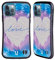 Head Case Designs Violett Herz Colourful Love Hybride Handyhülle Hülle Huelle kompatibel mit Apple iPhone 12 / iPhone 12 Pro