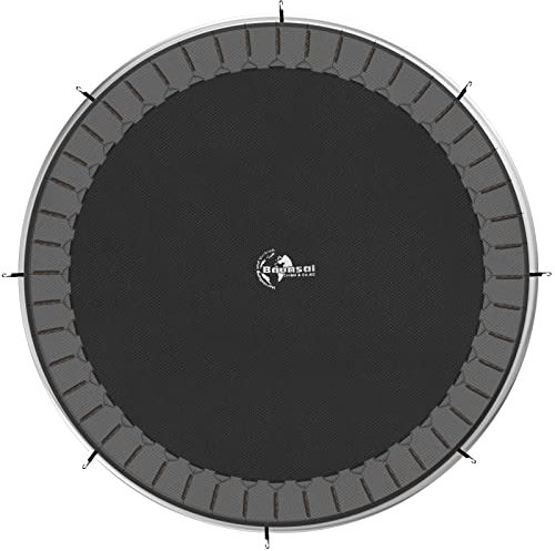 Baunsal® Trampolin Sprungtuch mit Schutzrand Ø 366 cm mit 72 Ösen für Federlänge 165 mm Ersatzteile Sprungmatte, Ersatzmatte, Sprungnetz, Matte für Gartentrampolin