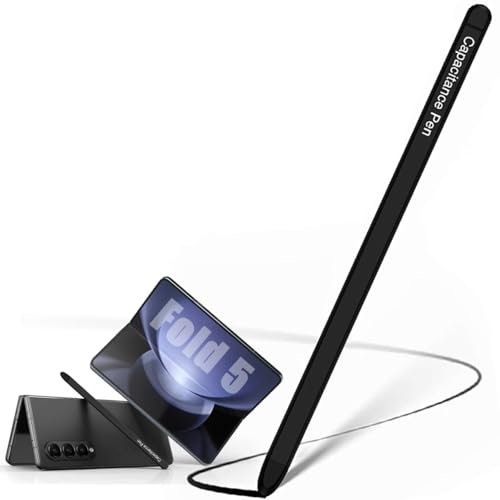 S Pen Replacement, Samsung Fold5 Pen Stylus Pens, Z Fold 5 Slim Pens, Stylet pour Samsung z Fold5 Fold Edition, Stylo de Saisie Universel pour Samsung Galaxy Z Fold5 Smartphone-Noir