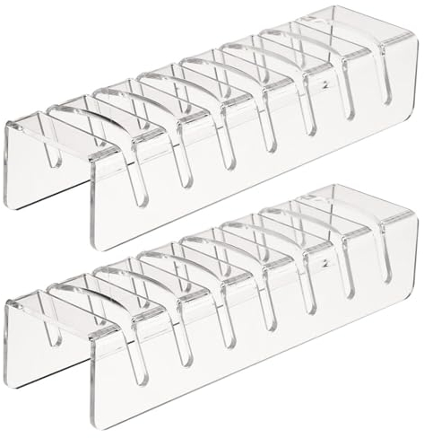 HOVCEH Acryl Cap Halter, Kappenhalter, Acryl Hut Organizer Multifunktion für Baseballkappen, No Installieren Hutständer für 14 Baseballkappen, Cap Halterung für Baseball Caps Display und Organizer