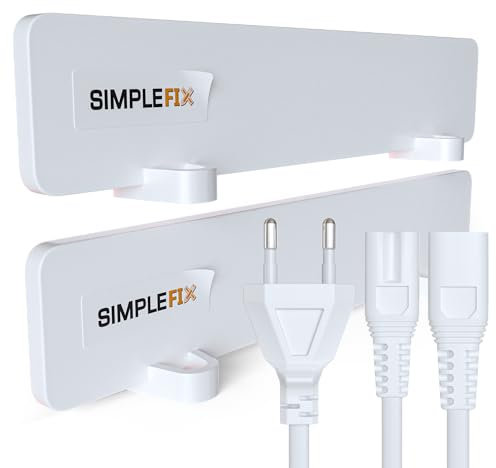 Simple Fix Schimmelentferner Wand & Bad, Duo Pack, Anti Schimmel Heizung, Infrarotheizung, Schimmelfrei ohne Chemie, Infrarot Wandheizung - 2 Stück