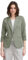 fransa FRZablazer Damen Blazer Kurzblazer Jacke mit Stretch Geraffte Ärmel mit Taschen, Größe:L, Farbe:Agave Green (185806)