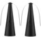 2PCS Espanta Moscas para Mesa, Ventilador Moscas Mesa, Ahuyentador De Mosca, Repelente Mosca Patio De Jardín Exterior, Black