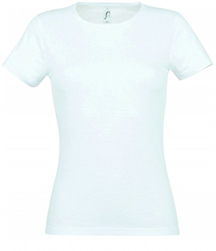 SOL´S Ladies T-Shirt Miss, Größe:L, Farbe:White