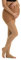 Relaxsan M1190A (Beige 5-XXL) Collant de contention de grossesse Classe 1 (15-21 mmHg) en microfibre pied ouvert