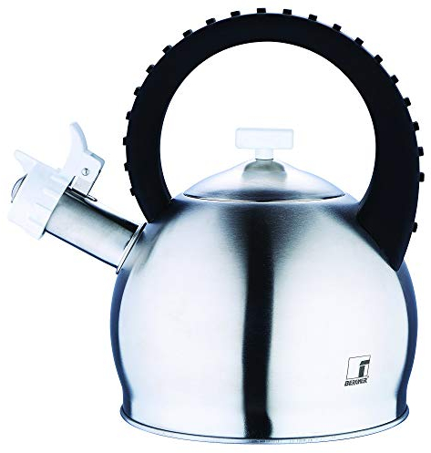 Bergner Symphony - Teekessel edelstahl schwarz 2.8l induktionsgeeignet