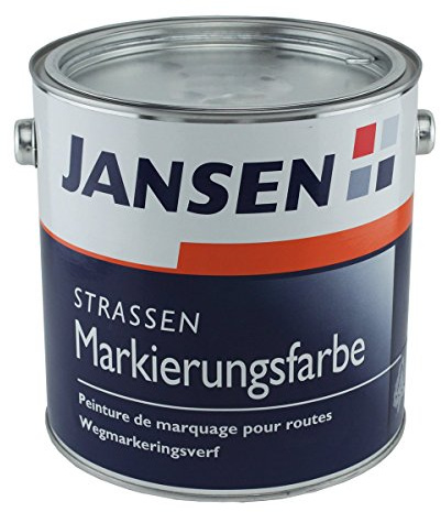 Jansen Straßenmarkierungsfarbe 2,5 Liter Blau