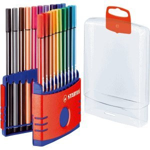 Stabilo Fasermaler Pen 68 Color Parade 20ST in 20 Farben