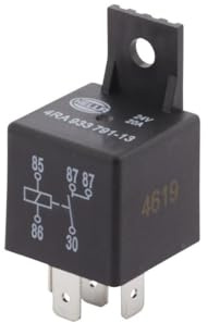 HELLA 4RA 933 791-131 Relais, Arbeitsstrom - 24V - 5-polig - Schließer