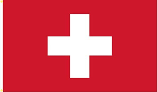 Schweiz Flagge Fahne Switzerland 150x90cm Stoff 100g/qm