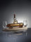 Submarine Whisky Decanter with 2 Whisky Glasses