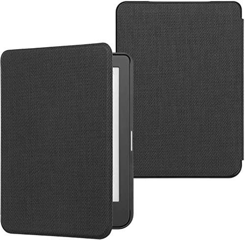 VOVIPO Kobo Nia 6 Étui de Protection Ultra Fin avec Fonction Veille/réveil Automatique pour liseuse Kobo Nia 6 Version 2020-Black