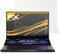 atFoliX Panzerfolie kompatibel mit Asus ROG Zephyrus Duo 15 Schutzfolie, entspiegelnde und stoßdämpfende FX Folie (2er Set)