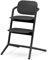CYBEX Gold LEMO Hochstuhl, Mitwachsend, 3 - 99 Jahre, Verwendbar ab Geburt durch separate Aufsätze, Buchenholz/Aluminium/Kunststoff, Stunning Black