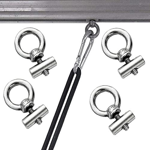 JUTTAUTO Tapones de riel para toldo de 6 mm para caravana, autocaravana, autocaravana, tienda de campaña, accesorios para toldos, acero inoxidable 304