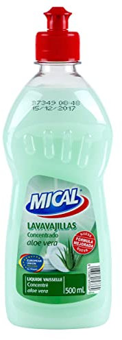 Marca Blanca - Mical Lavavajillas Concentrado Aloe Vera, 500ml