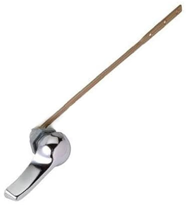 Universal Fit Replacement Cistern Lever Handle for Toilet,New Universal Toilet Tank Flush Lever Chrome Finish Toilet Handle Fits Most