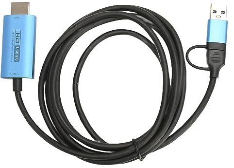 Game -Karte für Laptop, Typ C USB3.0 4K 30 Hz Bis 1080P 60 Hz, Niedrige Latenz, Plug-and-Play, Kompatibel mit für7 8 9 10, für OS X, für, für (Z36C)