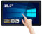 TouchWo 18.5 pollici Touch Screen All-in-One PC industriale, Windows 10 i5 4GB+128G, 1080P, USB VGA & HD-MI, Smart Board per aula, riunione, commerciale