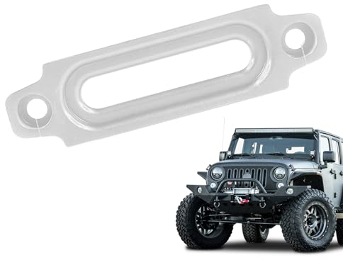 Seilkabelführung, Offroad-Hawse-Führung für Seilwinde Seilkabel, synthetische Seilwinde Seilkabelführung für SUV, ATV, LKW und die meisten Geländefahrzeuge