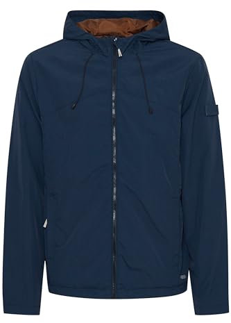 Blend BHJacket Herren Übergangsjacke Kurzjacke Jacke glattes Futter Kapuze 100% Nylon regular fit, Größe:XXL, Farbe:Dress Blues (194024)