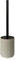 Blue Canyon Berkeley Toilet Brush & Holder, Brush for Bathroom & Office, Plastic Brush Head for Deep Cleaning, Pack of 1, Compact Size, Elegant Design, Odour Free Holder, Almond