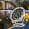 Foco para piscina - Luz LED subacuática, Foco para piscina sobre el suelo, resistente al agua IP68 de 12 V, foco LED de acero inoxidable para piscina subacuática, para fiesta en la piscina(Green,36W(1