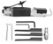 Pneumatic Saber Saw, Soft Rubber Handle, Cutting Air Tool with Wrench, Saw Blade, Saber Saw Blades, Saw Blades for a Pneumatic File, 32 X 14 X 7 Cm