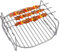 Air Fryer Accesorios con brochetas - Pinchos de acero inoxidable, kit de brochetas Air Fryer para cocinar, y | Pinchos reutilizables con asas de silicona, freidoras de aire – Asador