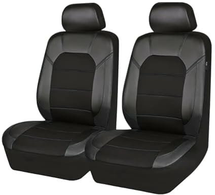 XIIDSTR 2 pcs Auto-Sitzbezüge Set, für Mercedes Sprinter W907 2018-2022 Rutschfester Bequem Atmungsaktiv Herausnehmbar und waschbar Auto Zubehör Innenraum,A