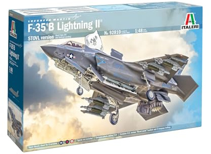 Italeri 92810 F-35B Lightning II Maßstab 1:48, Plastic Model Kit/Kunststoffmodell zum Selbstaufbau