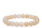 Candyfancy Gelber Jadequarz Armband – 8mm Perlenarmband Damen – Natürlich Stein Armbänder – Heilsteine Armband aus Echte Naturstein Edelstein