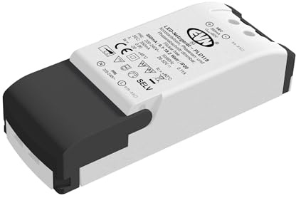 EVN PLD118 A++ to A, Netzteil, Metall, 10 W, Integriert, grau, 35 x 35 x 25 cm