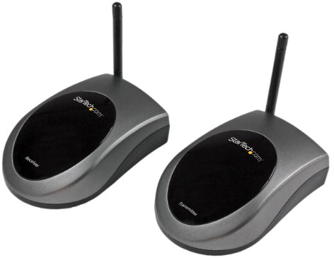 StarTech.com Wireless IR-Fernbedienungsverlängerung - Infrarot Extender / Verlängerung für Fernbedienungen bis zu 100m